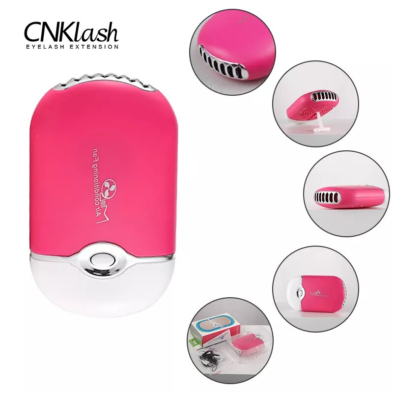 Eyelash Extension Course - Kipas bulu mata Mini USB, alat