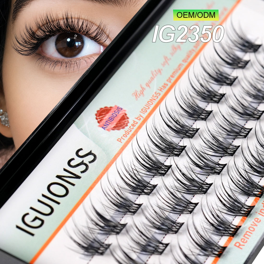 Eyelash Extension Human Hair - OEM ODM Lash Clusters DIY Ekstensi