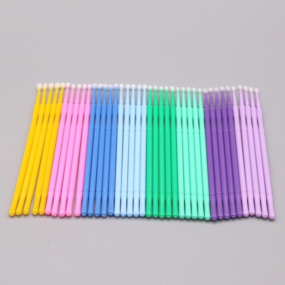 Eyelash Extension Vendor - 100 Buah/Lot Kuas Mikro Riasan Ekstensi