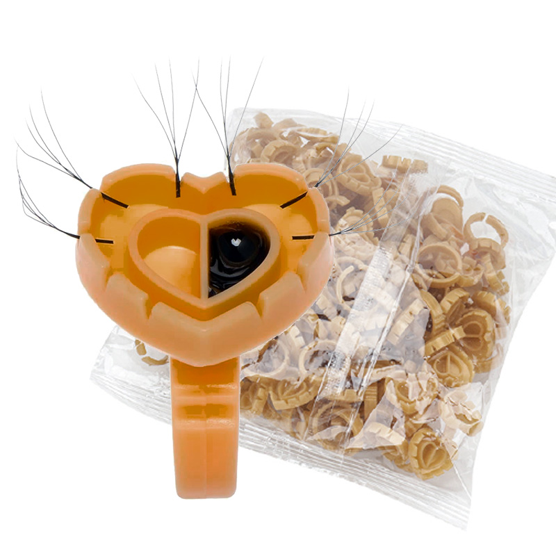 Eyelash Extension Guide - 500 PCS Cincin Lem untuk Perlengkapan