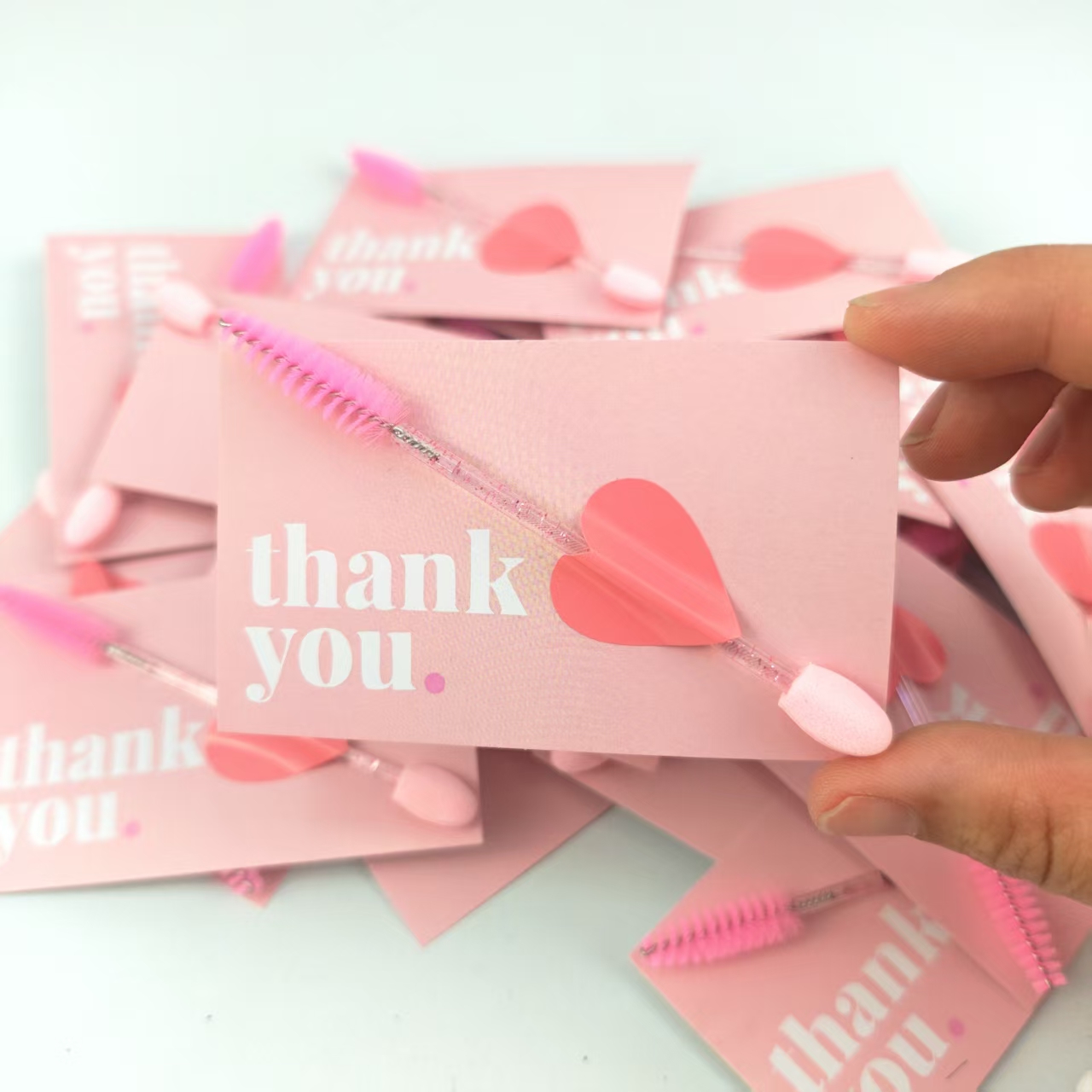 Eyelash Extension Vendor - Kartu Ucapan Terima Kasih untuk Klien