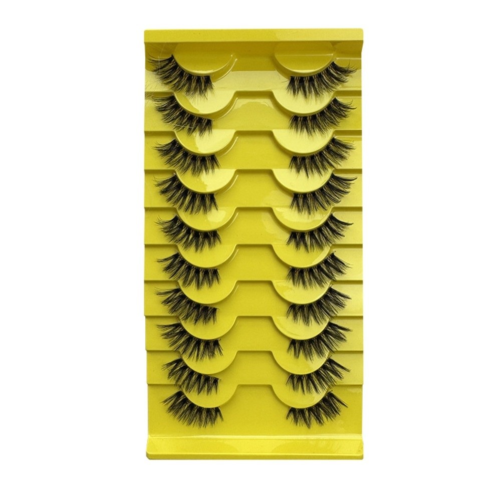 Eyelash Extension Volume Cat Eye - 10 Pasang Bulu Mata Palsu 3D