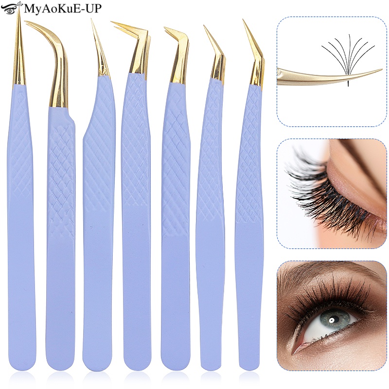 Refill Eyelash Extension - Pinset Ekstensi Bulu Mata Baja Tahan