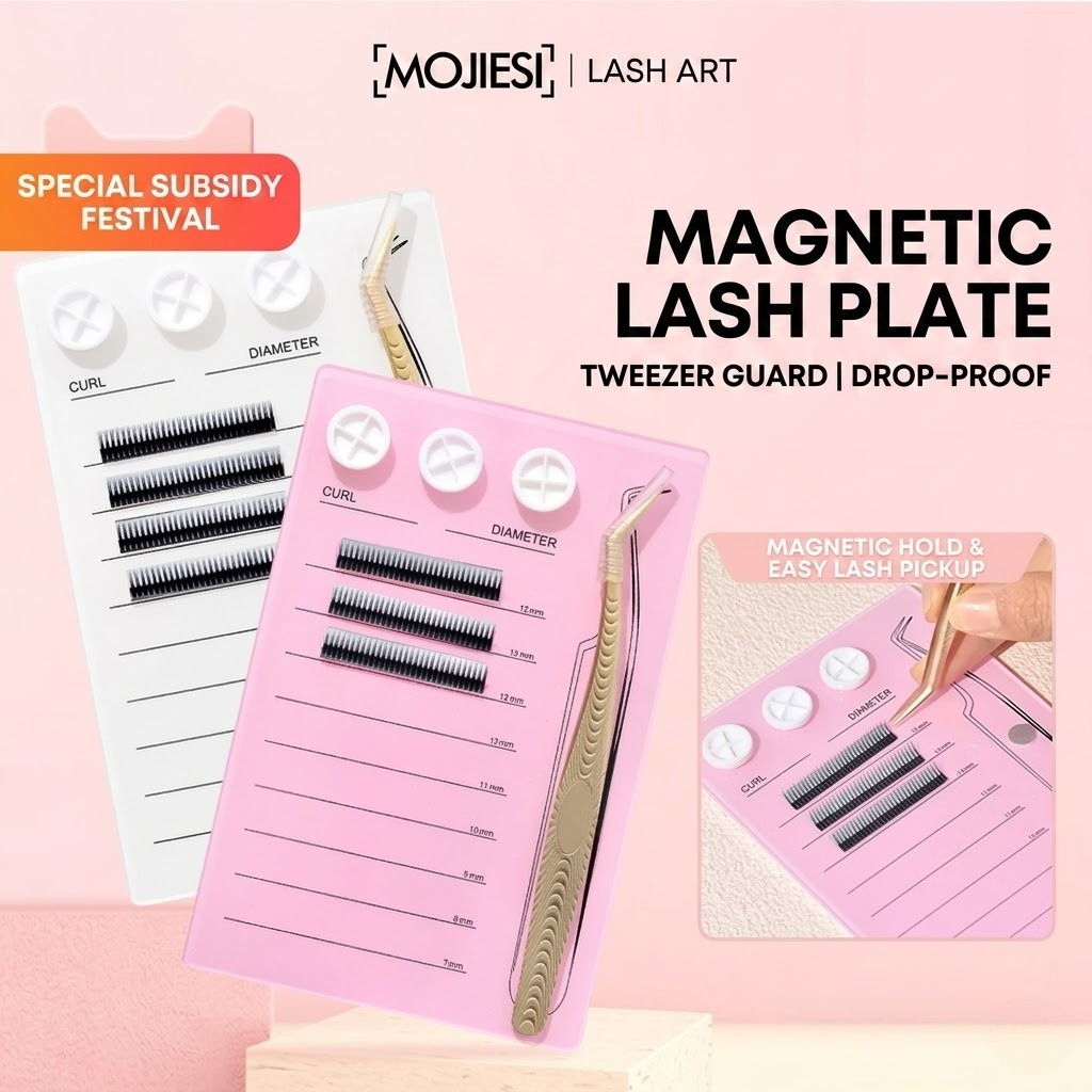 Lash Tile Palette - Palet Ekstensi Bulu Mata Magnetik &