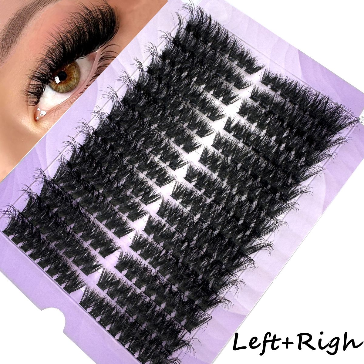 Eyelash Extension Volume Cat Eye - 14Rows50D-100D Bulu Mata Palsu Tebal dan