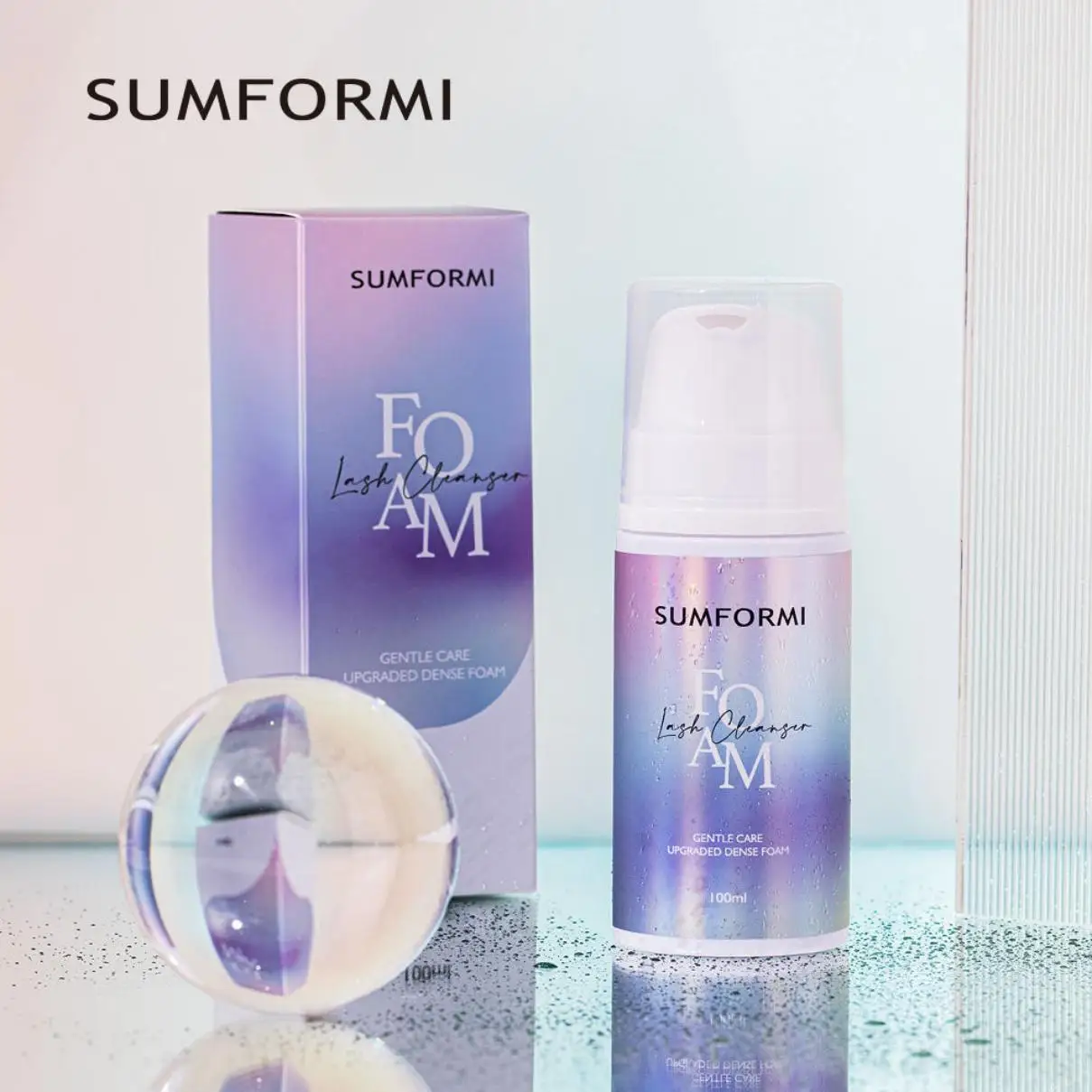 Eyelash Extension Foam Cleanser - Sum100Ml Sampo Pembersih Busa Ekstensi Bulu