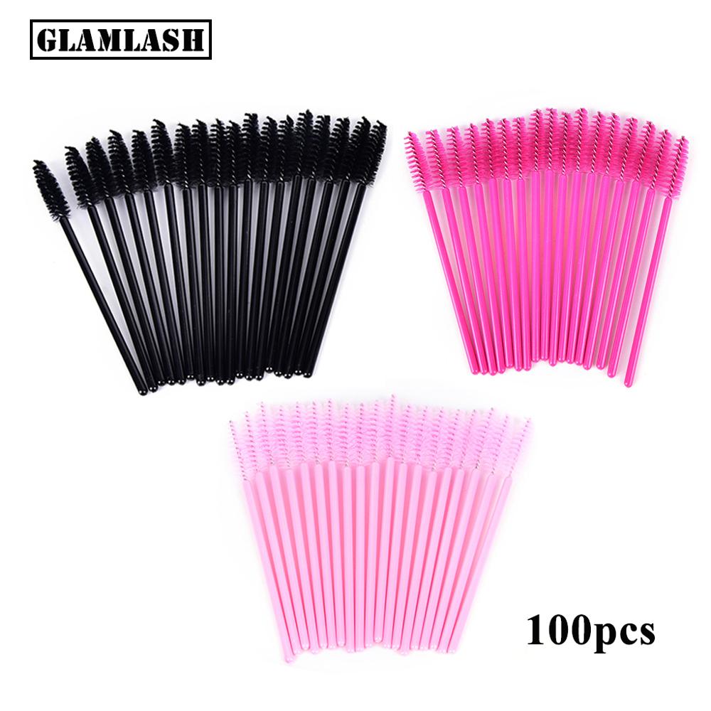 Eyelash Extension Vendor - 100 Buah Sikat Sisir Bulu Mata