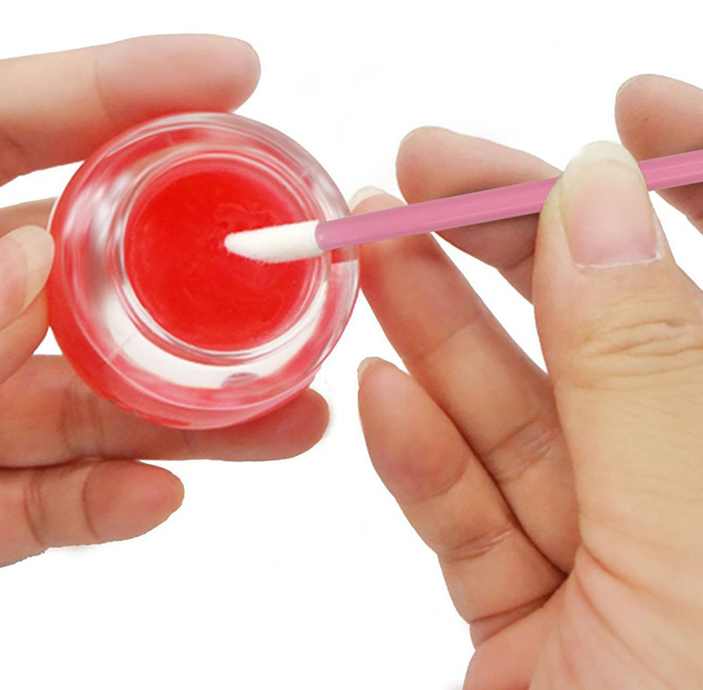 Kuas Bibir Sekali Pakai 100 Bu - Eyelash Extension Vendor ulasan dan harga