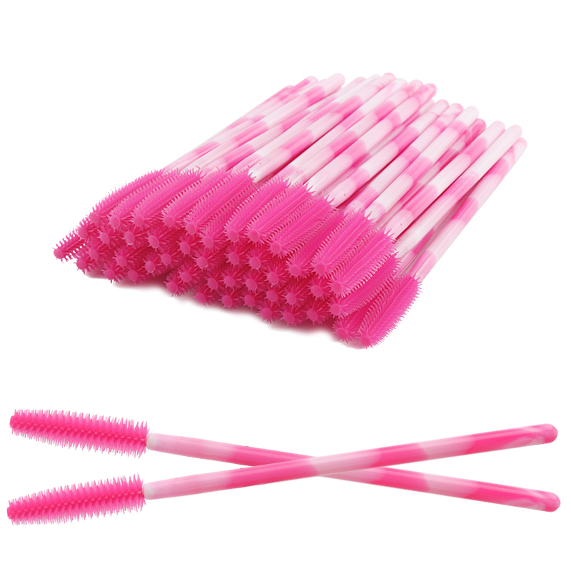 50/100 Buah Sikat Bulu Mata Si - Eyelash Extension Vendor ulasan dan harga