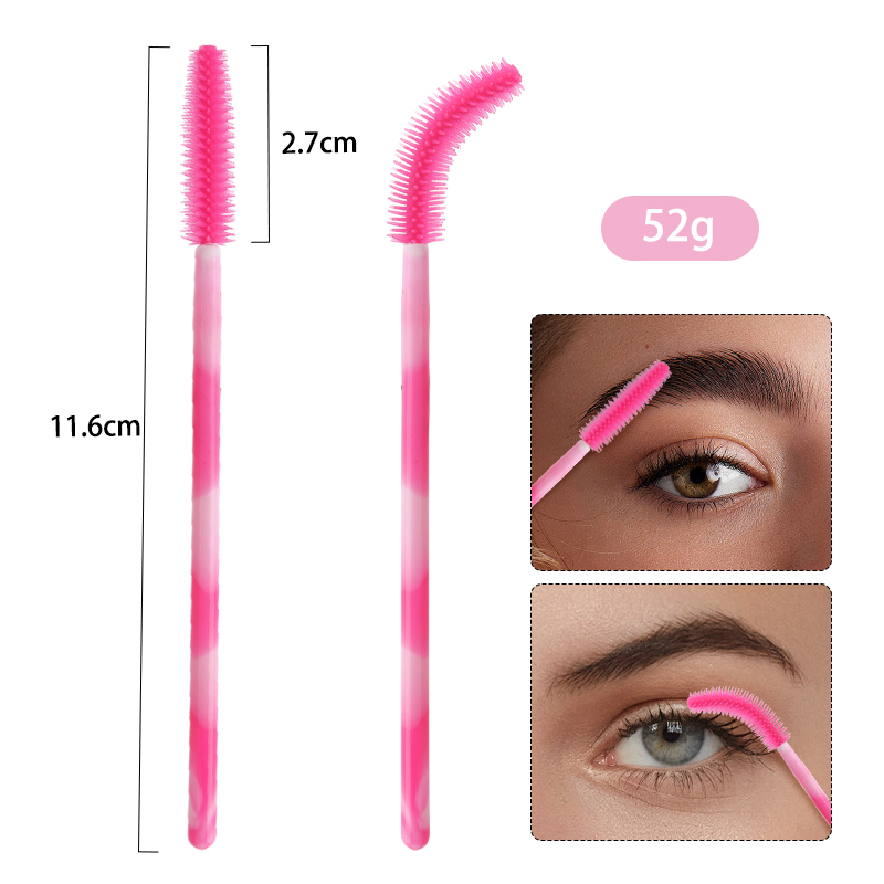 50/100 Buah Sikat Bulu Mata Si - Eyelash Extension Vendor ulasan dan harga