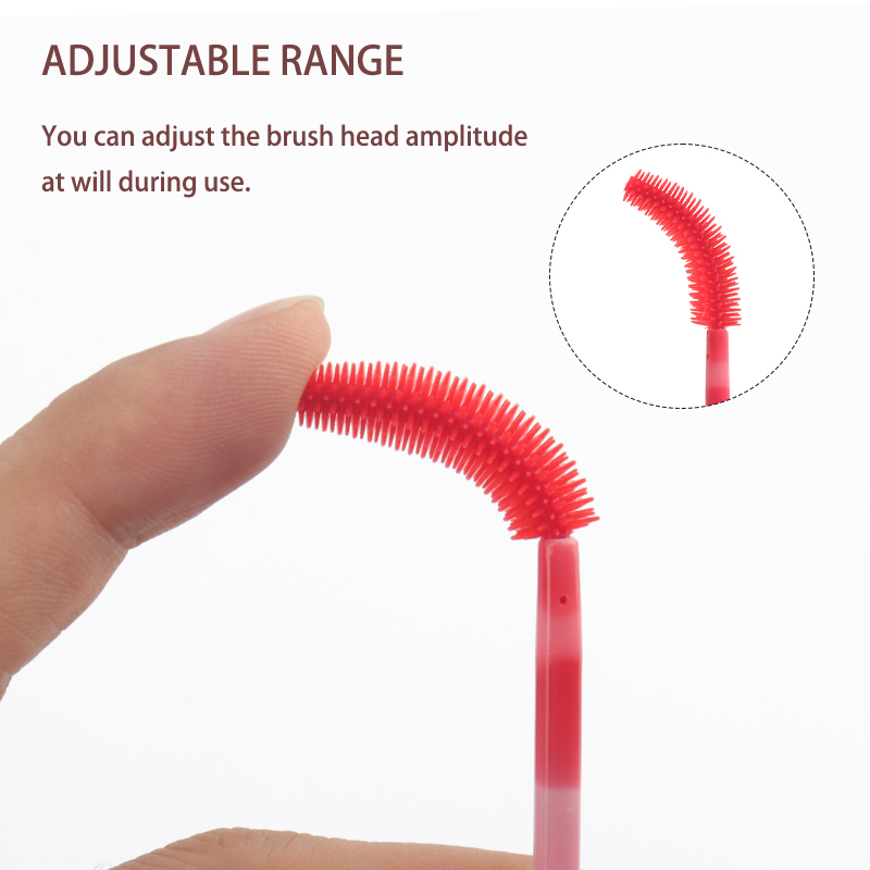 50/100 Buah Sikat Bulu Mata Si - Eyelash Extension Vendor ulasan dan harga