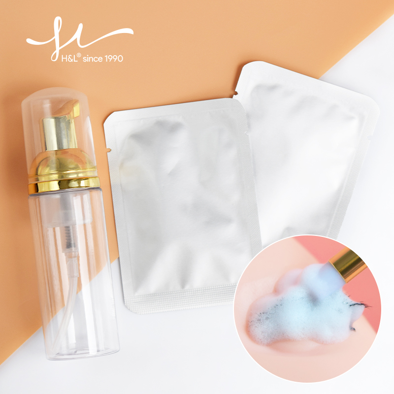 H & L Sampo Bulu Mata Konsentr - Eyelash Extension Wash Kit ulasan dan harga