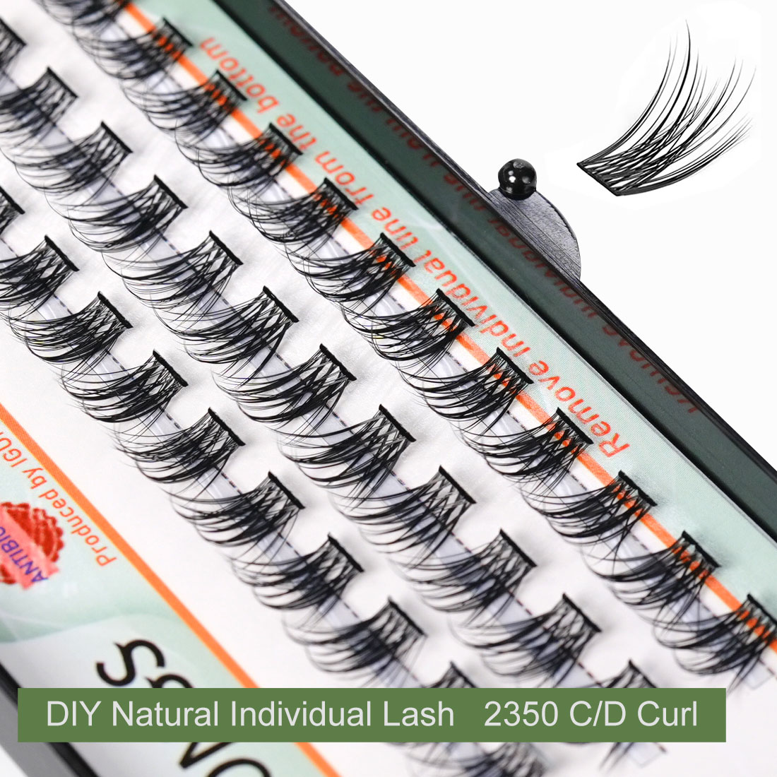 OEM ODM Lash Clusters DIY Ekst - Eyelash Extension Human Hair ulasan dan harga