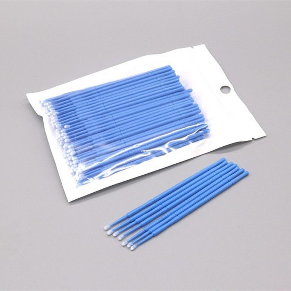 100 Buah/Lot Kuas Mikro Riasan - Eyelash Extension Vendor ulasan dan harga