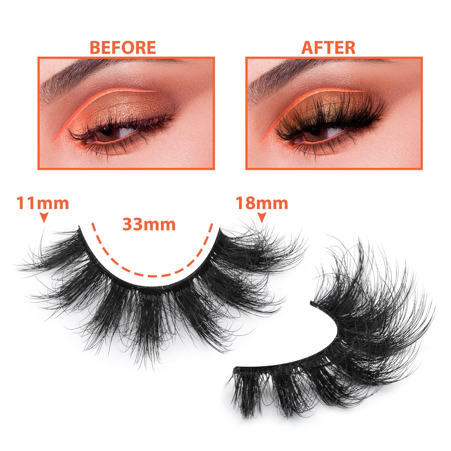 7 pasang bulu mata palsu halus - Eyelash Extension Cat Eye ulasan dan harga