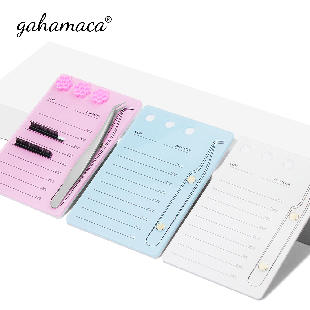 GAHAMACA dudukan bulu mata akr - Lash Tile Palette ulasan dan harga