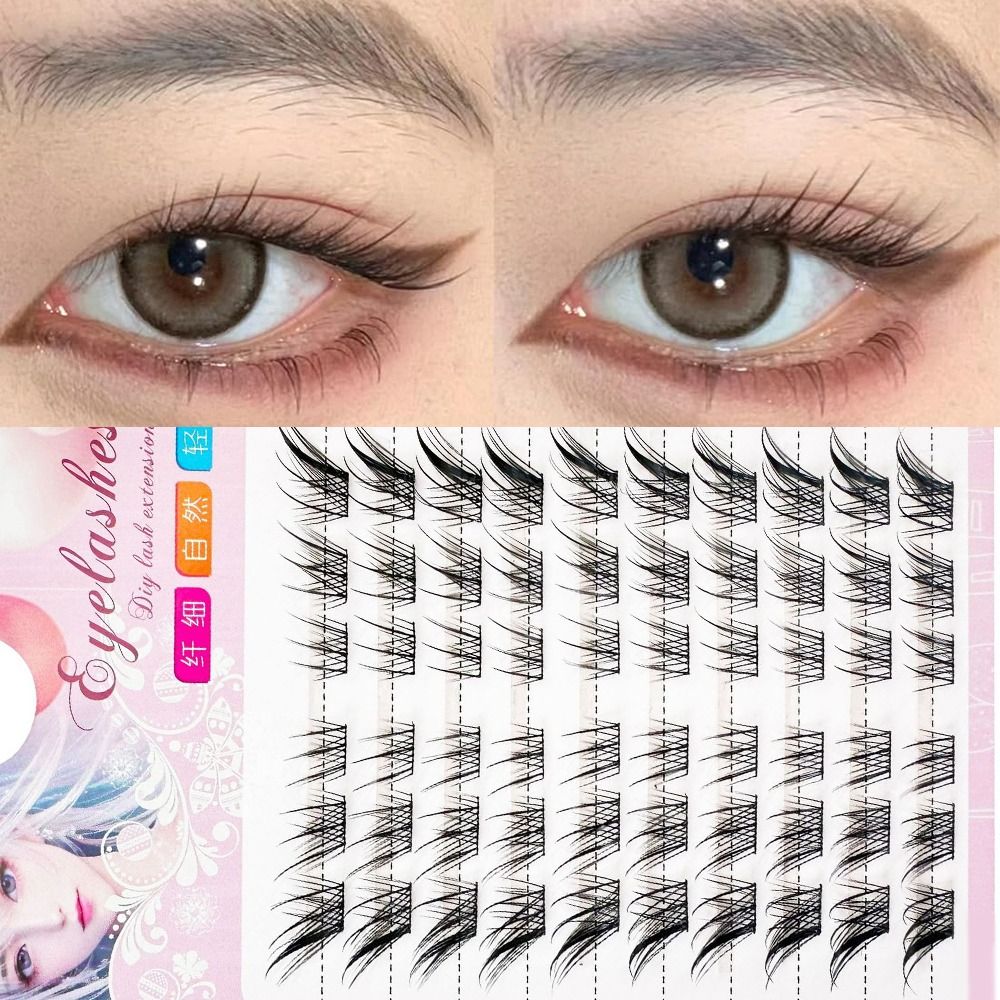 Bulu Mata Palsu 3D Cat Eye Clu - Eyelash Extension Cat Eye ulasan dan harga