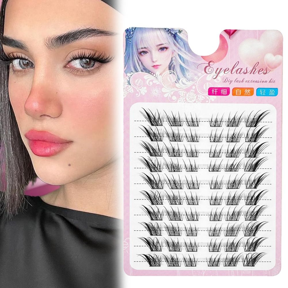 Bulu Mata Palsu 3D Cat Eye Clu - Eyelash Extension Cat Eye ulasan dan harga