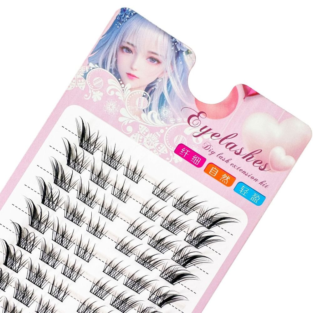Bulu Mata Palsu 3D Cat Eye Clu - Eyelash Extension Cat Eye ulasan dan harga