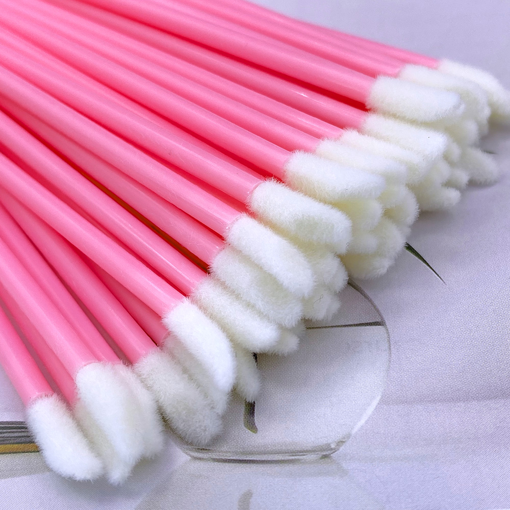 100 Buah Kuas Bibir Sekali Pak - Eyelash Extension Vendor ulasan dan harga
