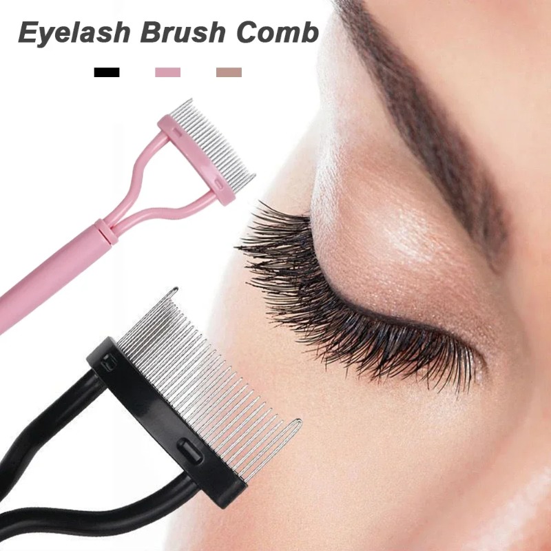 1/2 Buah Sisir Penata Bulu Mat - Eyelash Extension Guide ulasan dan harga