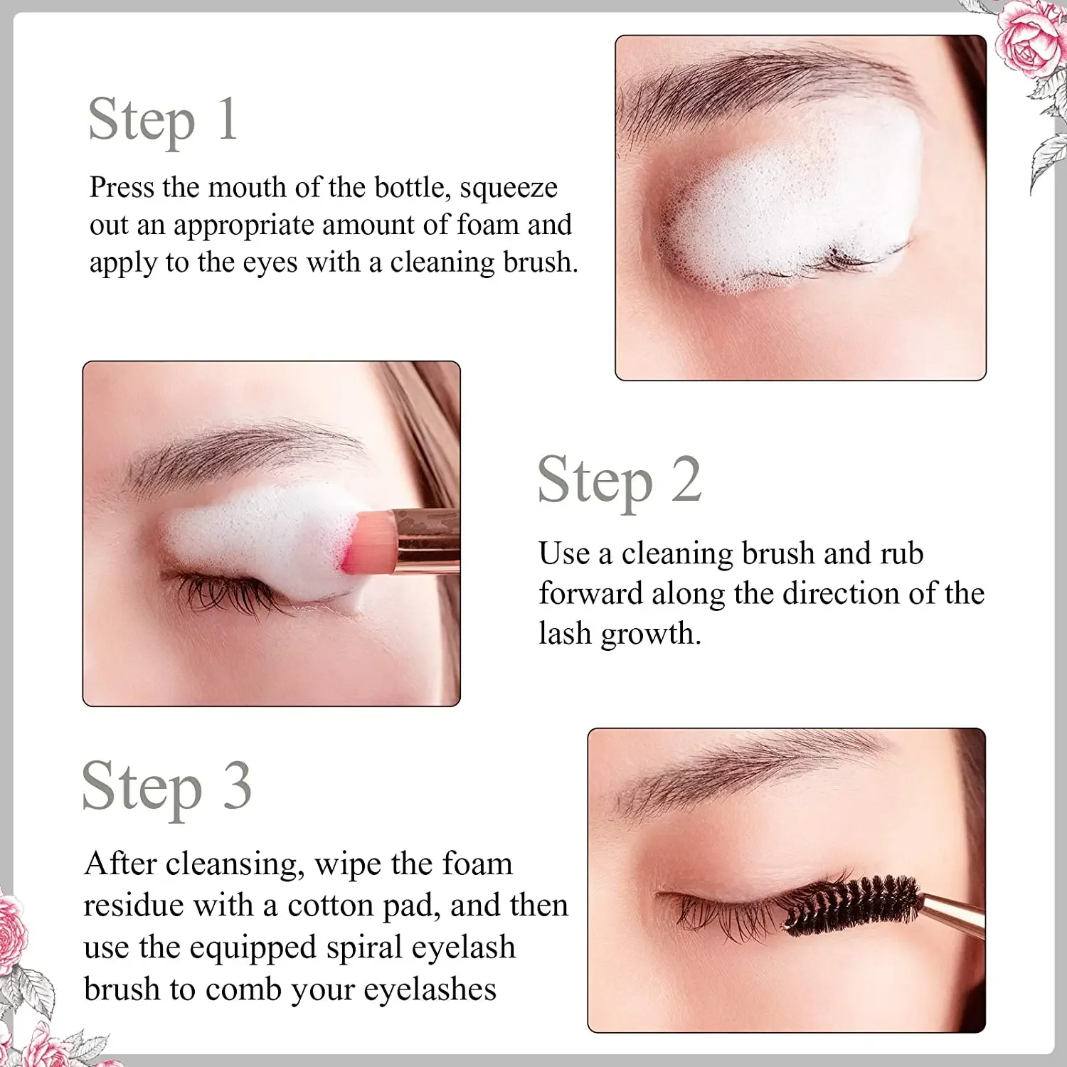 50ml Lanthome ekstensi bulu ma - Eyelash Extension Wash Kit ulasan dan harga