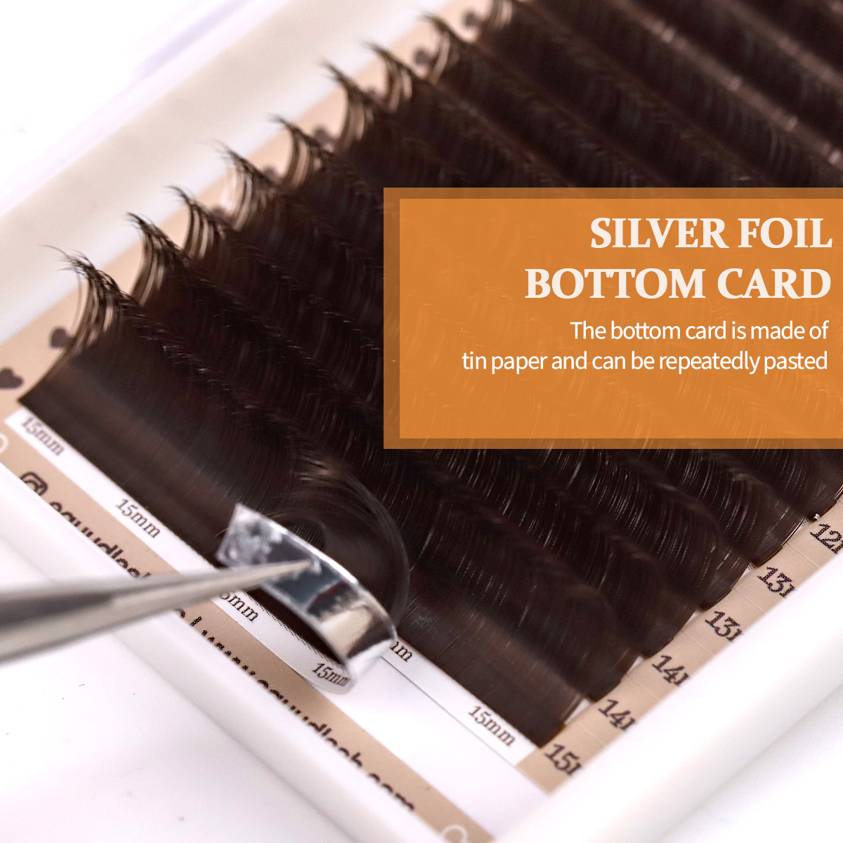 AGUUD Ekstensi Bulu Mata Cokel - Lash Tile Palette ulasan dan harga