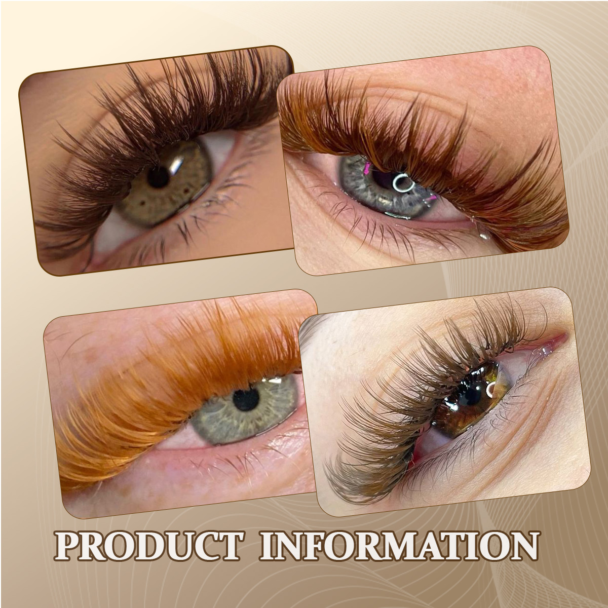 AGUUD Ekstensi Bulu Mata Cokel - Lash Tile Palette ulasan dan harga