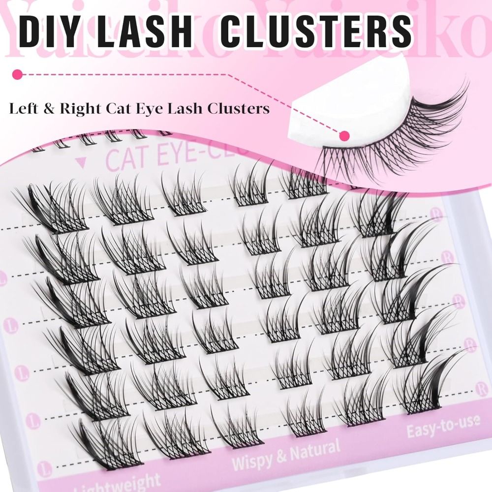 Bulu Mata Palsu 3D Cat Eye Sel - Eyelash Extension Cat Eye ulasan dan harga