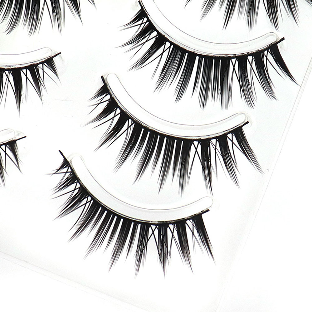 5 pasang Makeup bulu mata pals - Eyelash Extension Anime ulasan dan harga
