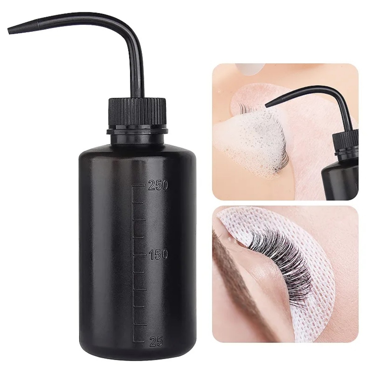 1 Buah 250 ML Botol Cuci Pembe - Eyelash Extension Wash Kit ulasan dan harga