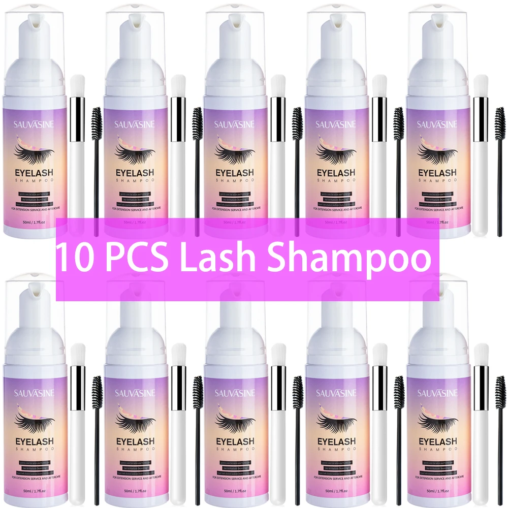 5/10 Buah 50ML Kit Mousse Busa - Eyelash Extension Wash Kit ulasan dan harga