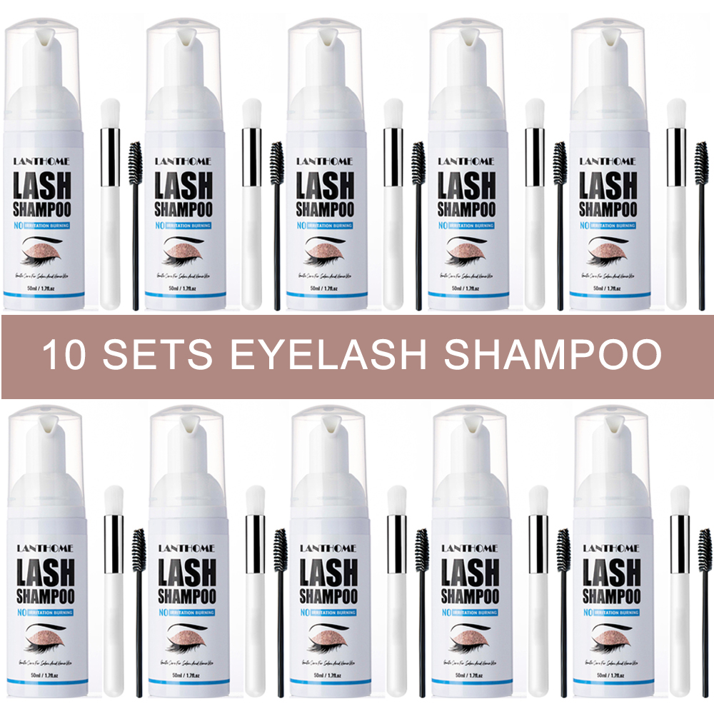Lanthome Pro sampo ekstensi bu - Eyelash Extension Wash Kit ulasan dan harga