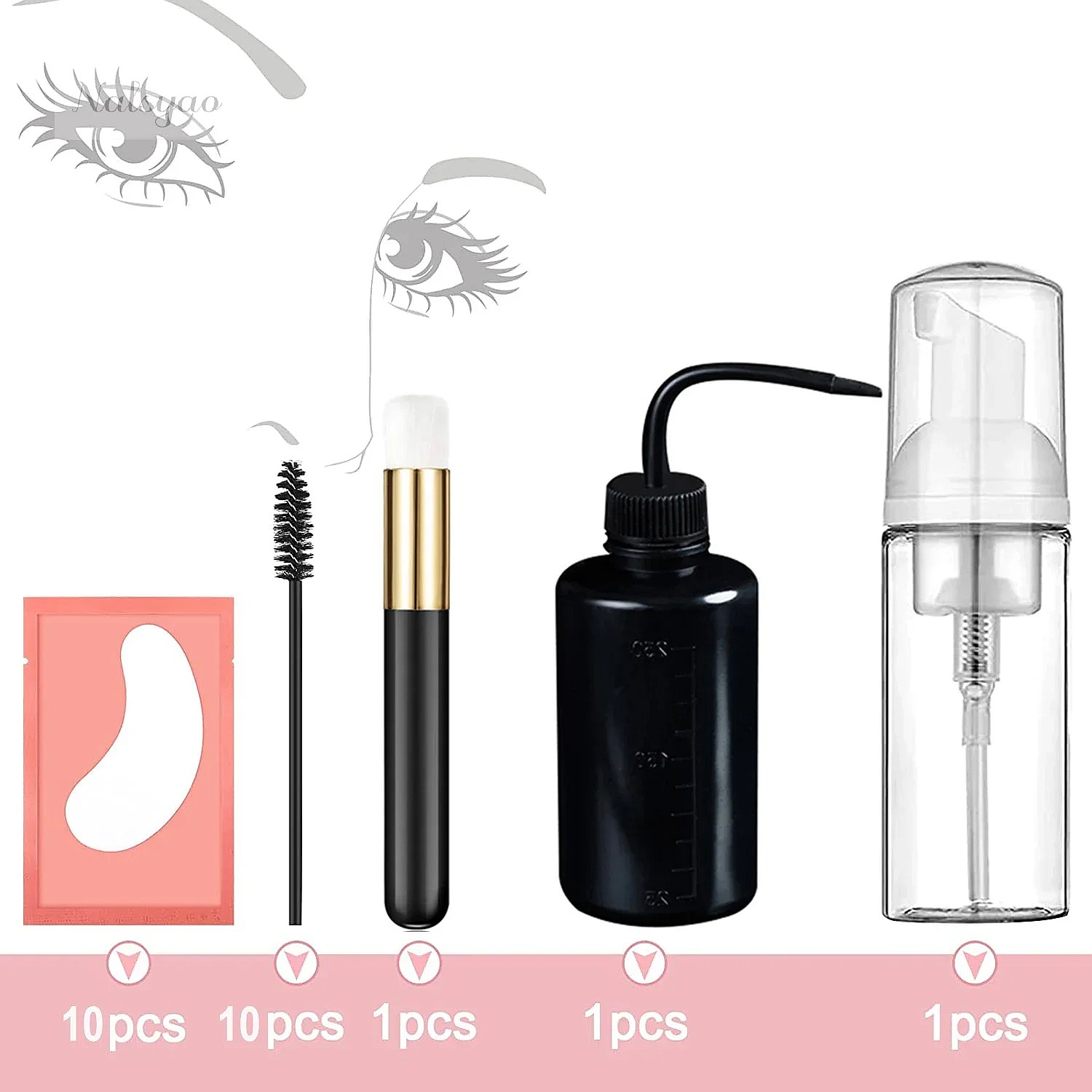 Kit Pembersih Ekstensi Bulu Ma - Eyelash Extension Wash Kit ulasan dan harga