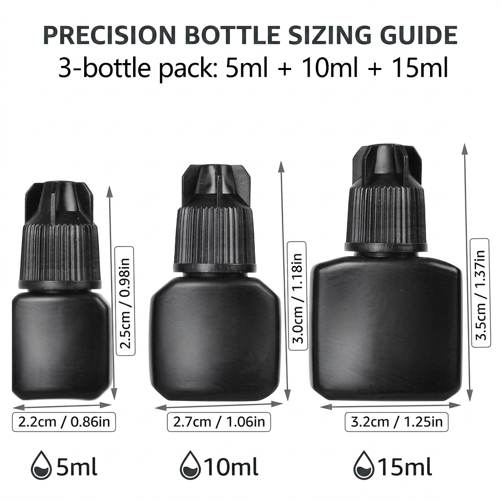 3 Buah Botol Lem Ekstensi Bulu - Refill Eyelash Extension ulasan dan harga
