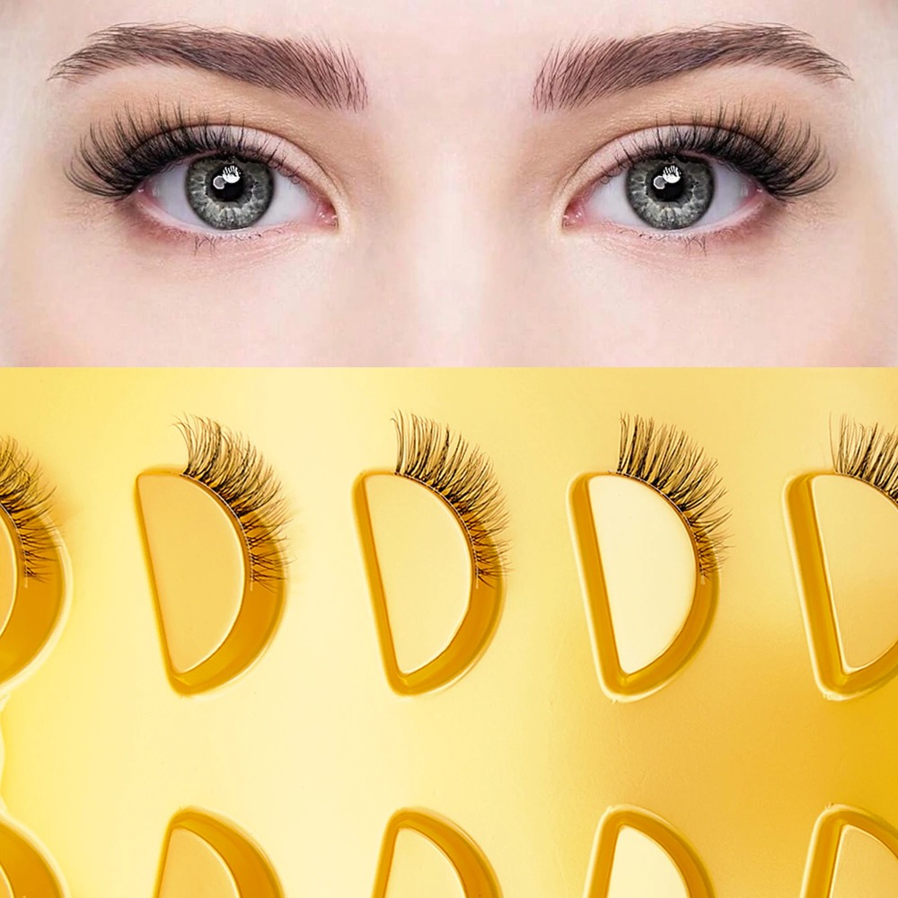 Bulu Mata Palsu Setengah Mata  - Eyelash Extension Cat Eye ulasan dan harga
