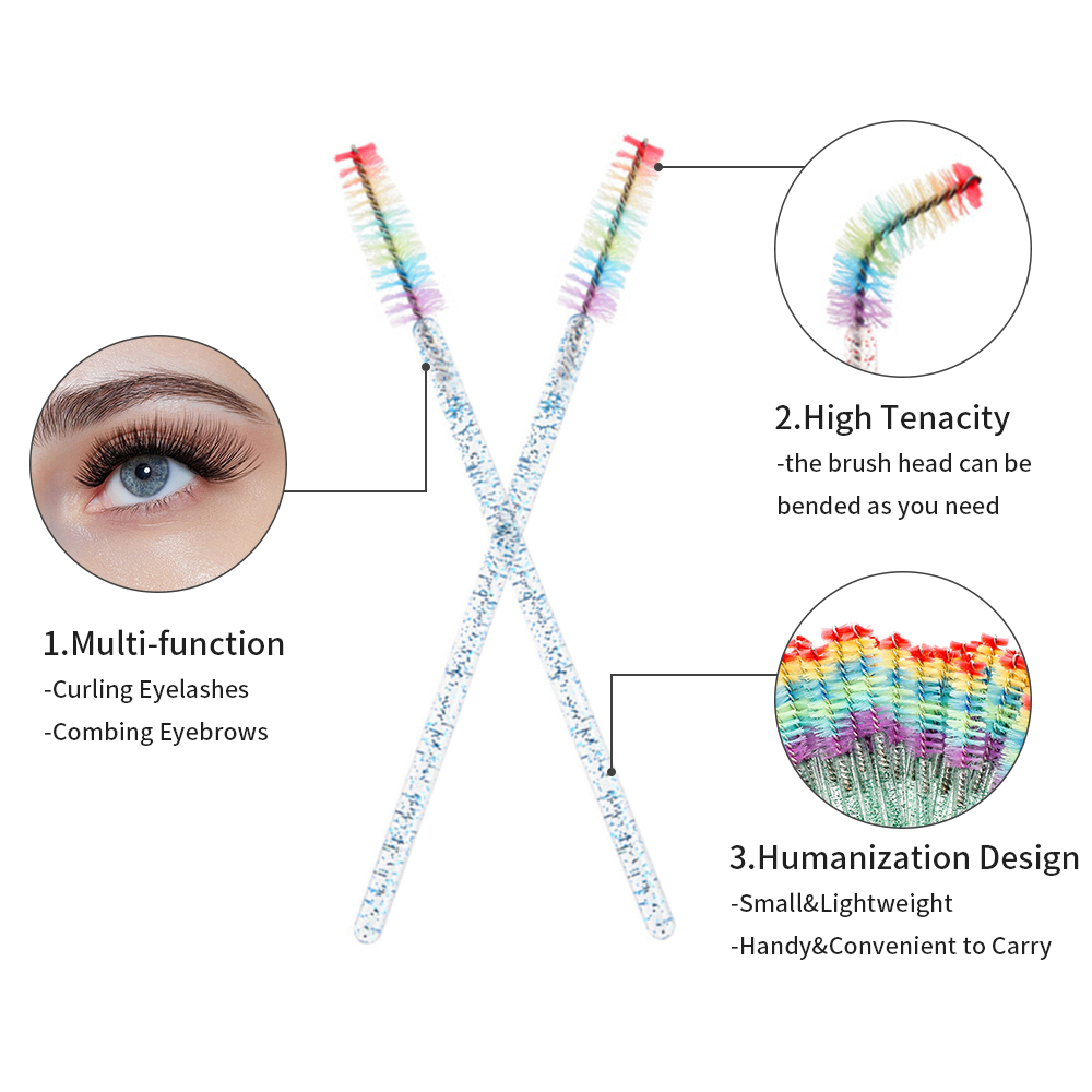 50 Buah Kuas Rias Bulu Mata Kr - Eyelash Extension Course ulasan dan harga