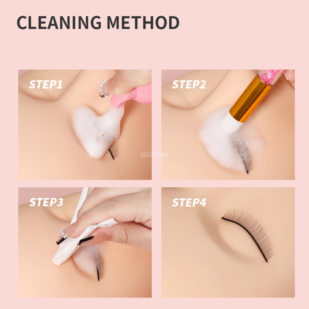 Botol Pompa Busa Kosong 60ml I - Eyelash Extension Wash Kit ulasan dan harga