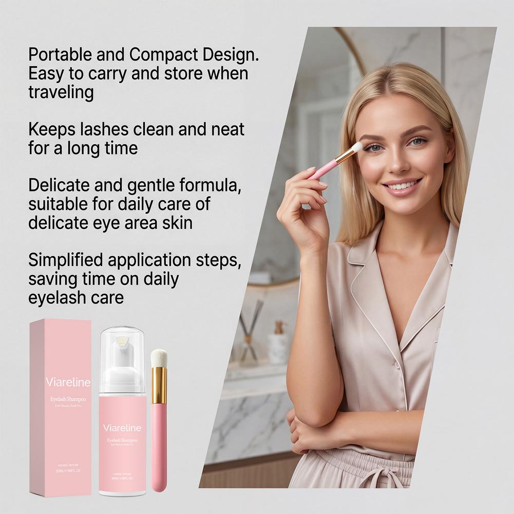 Shampo Busa Pembersih Bulu Mat - Eyelash Extension Foam Cleanser ulasan dan harga