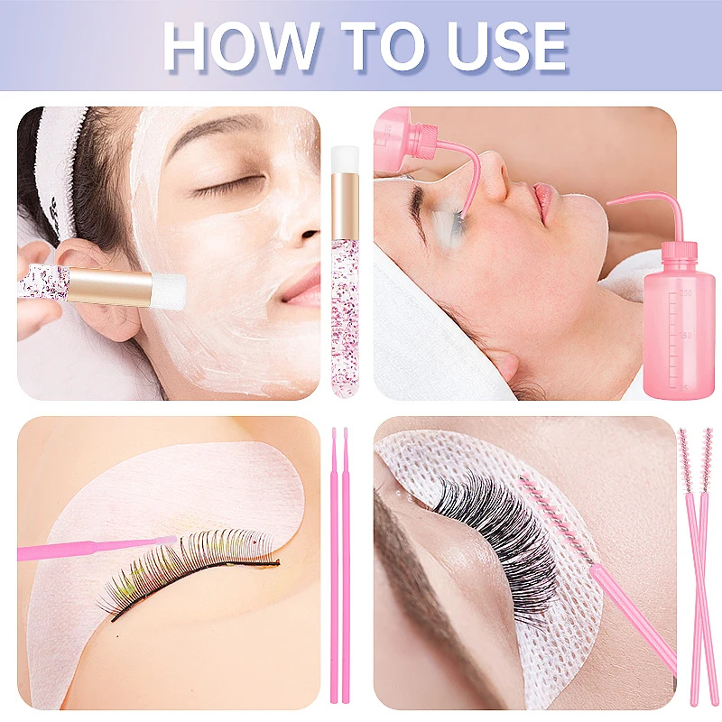 Kit perlengkapan ekstensi bulu - Eyelash Extension Wash Kit ulasan dan harga