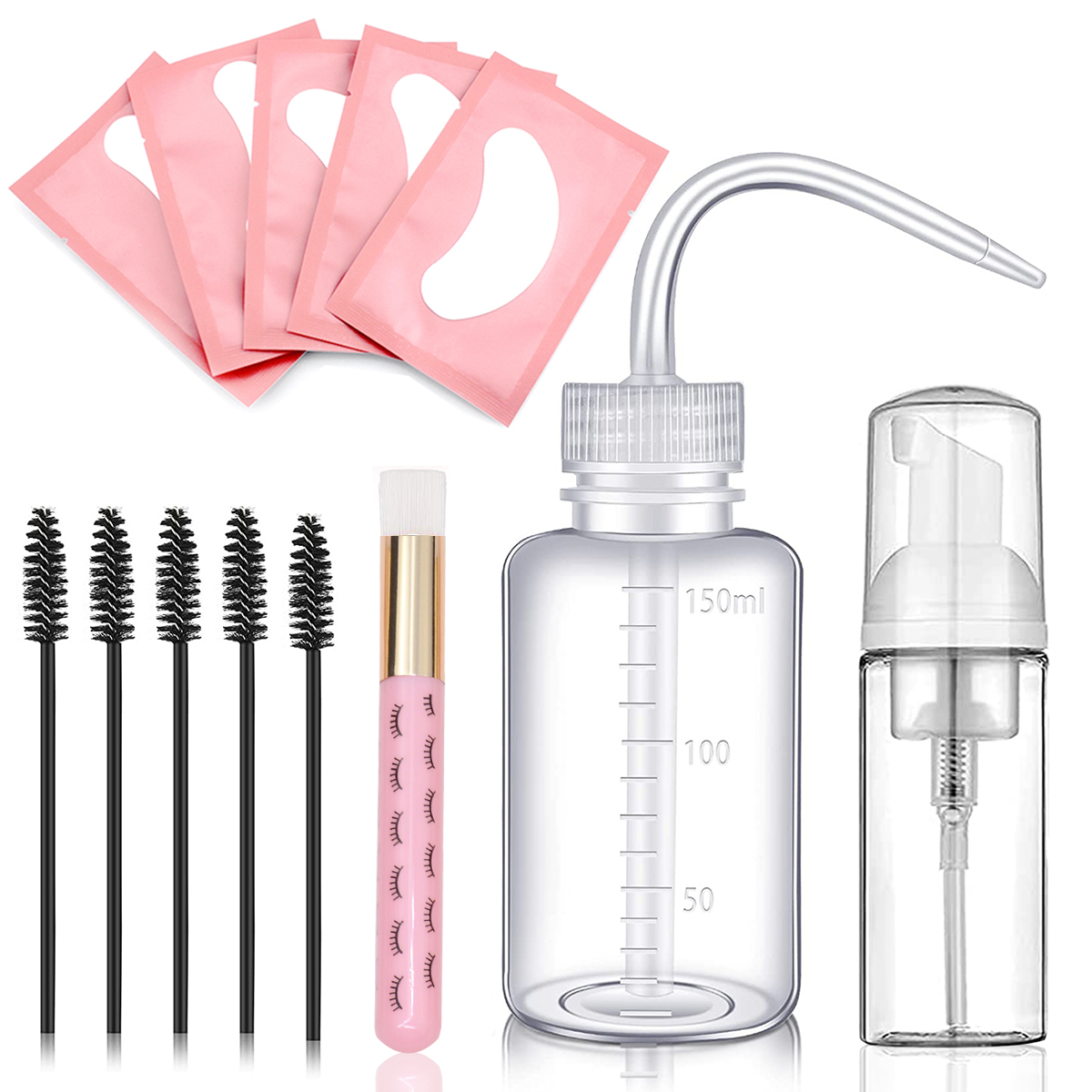 13 buah Kit pembersih ekstensi - Eyelash Extension Wash Kit ulasan dan harga