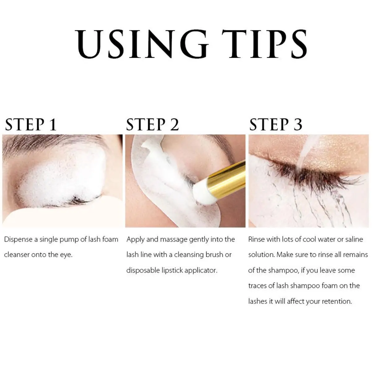 Sum100Ml Sampo Pembersih Busa  - Eyelash Extension Foam Cleanser ulasan dan harga