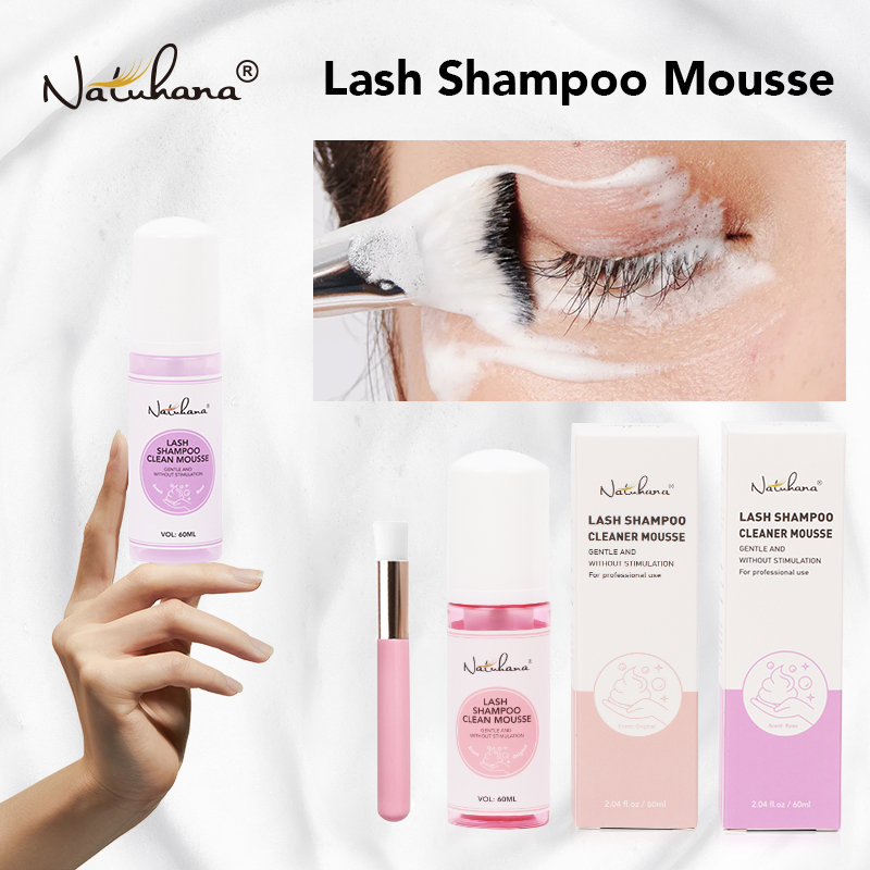 Natuhana sampo ekstensi bulu m - Eyelash Extension Wash Kit ulasan dan harga