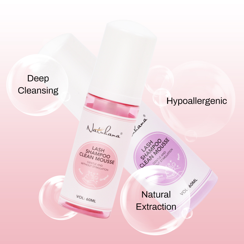 Natuhana sampo ekstensi bulu m - Eyelash Extension Wash Kit ulasan dan harga