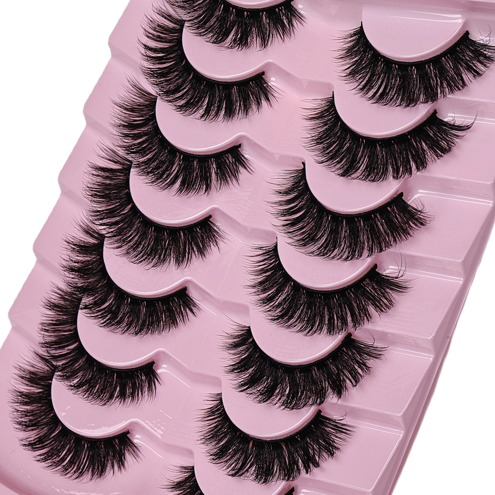 Bulu mata kucing 7 pasang, Vol - Eyelash Extension Volume Cat Eye ulasan dan harga