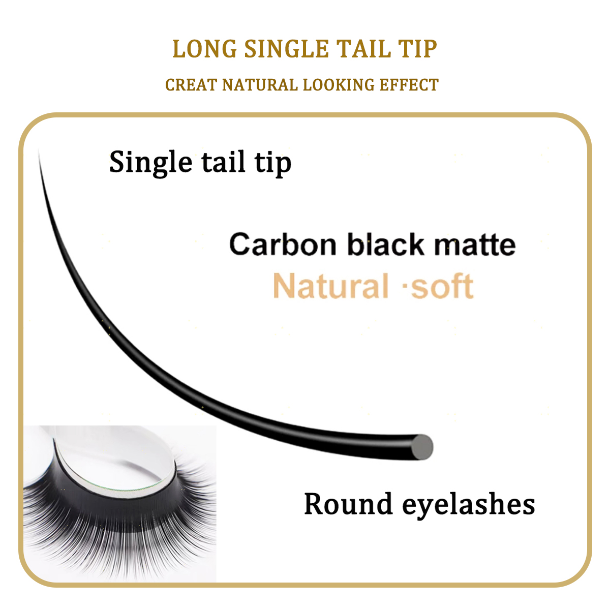 Domi Faux Mink Ekstensi Bulu M - Eyelash Extension Human Hair ulasan dan harga