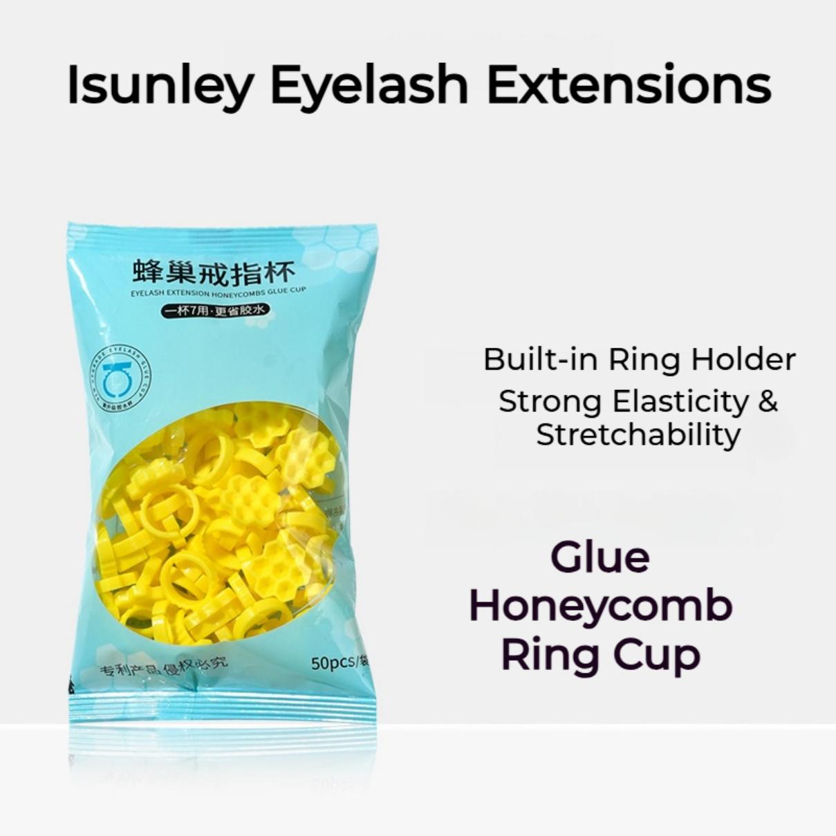 50 Buah Cangkir Cincin Penahan - Eyelash Extension Guide ulasan dan harga