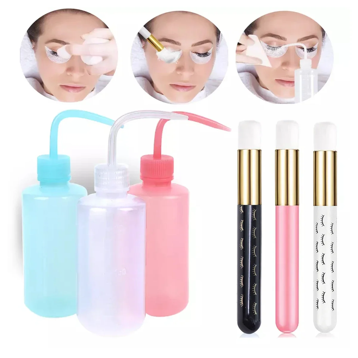 Set Sikat Pembersih Botol Pemb - Eyelash Extension Wash Kit ulasan dan harga