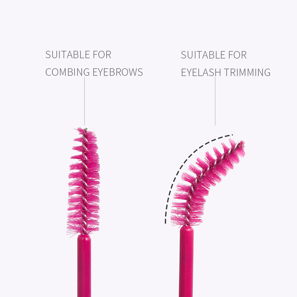 100 Buah Sikat Sisir Bulu Mata - Eyelash Extension Vendor ulasan dan harga