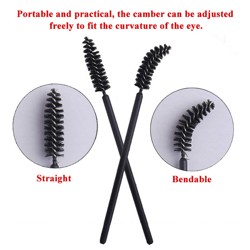 100 Buah Sikat Sisir Bulu Mata - Eyelash Extension Vendor ulasan dan harga